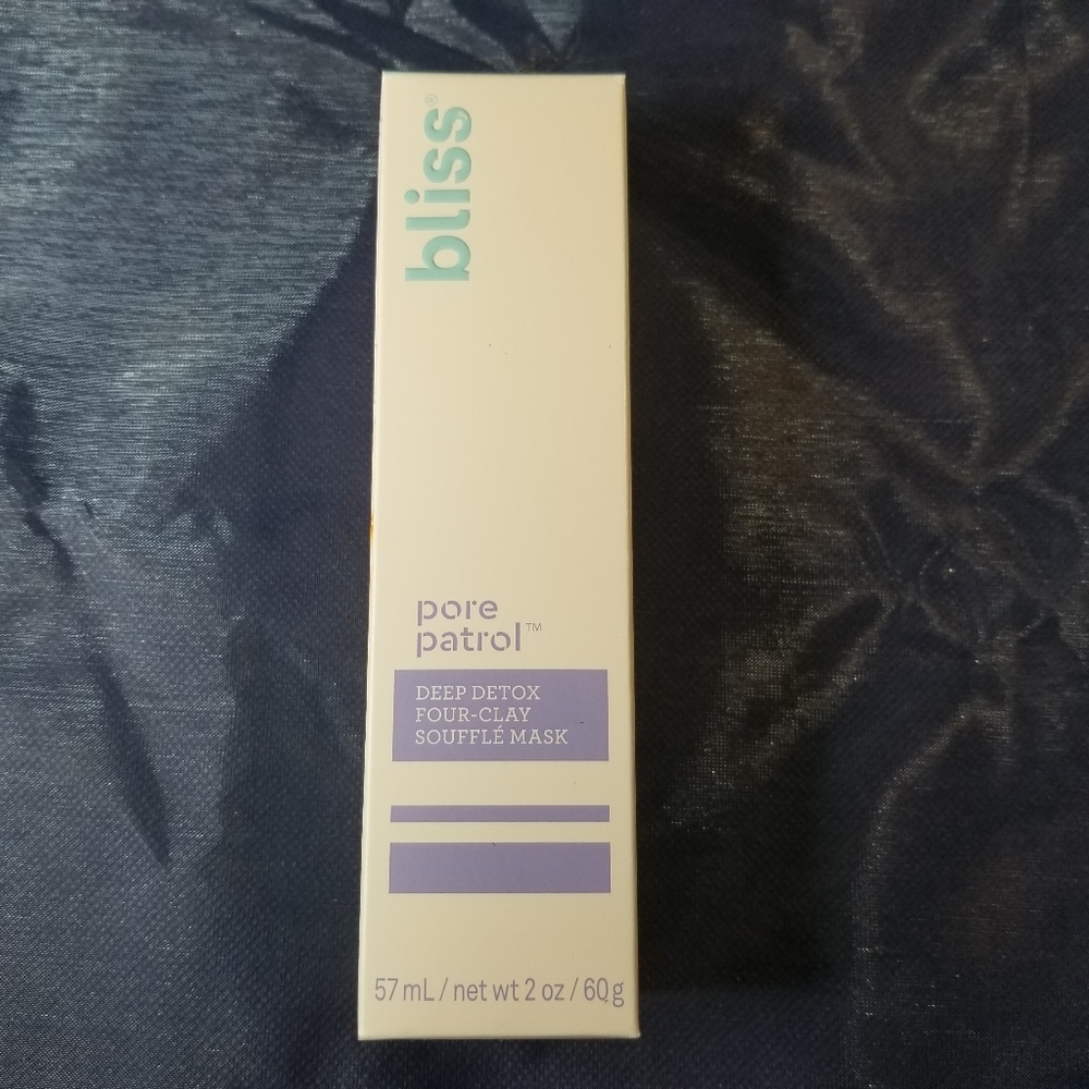 2/$30 - bliss pore patrol deep detox clay mask